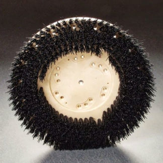 Floor Machine Rotary Nylon Strip Grit Brush 18" With Clutch Plate