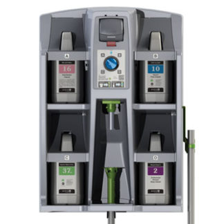 Hillyard HIL99700EG Arsenal One 4 Product Wall Mount Dispenser