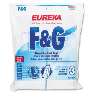 Sanitaire - Eureka - Kent 63271-10 Type F & G Disposable Vacuum Cleaner Bags 3PK